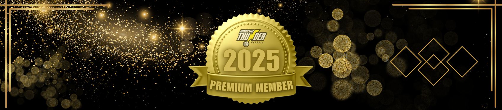 Manchester Thunder Netball Premium Membership 2025