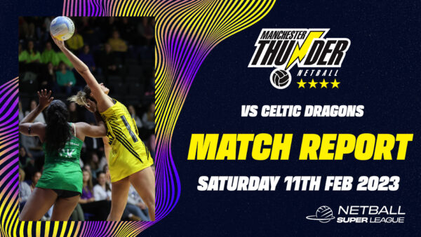 Thunder vs Dragons Match Report - 11th Feb 2023