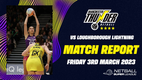 Thunder vs Lightning Match Report - 3rd March 2023