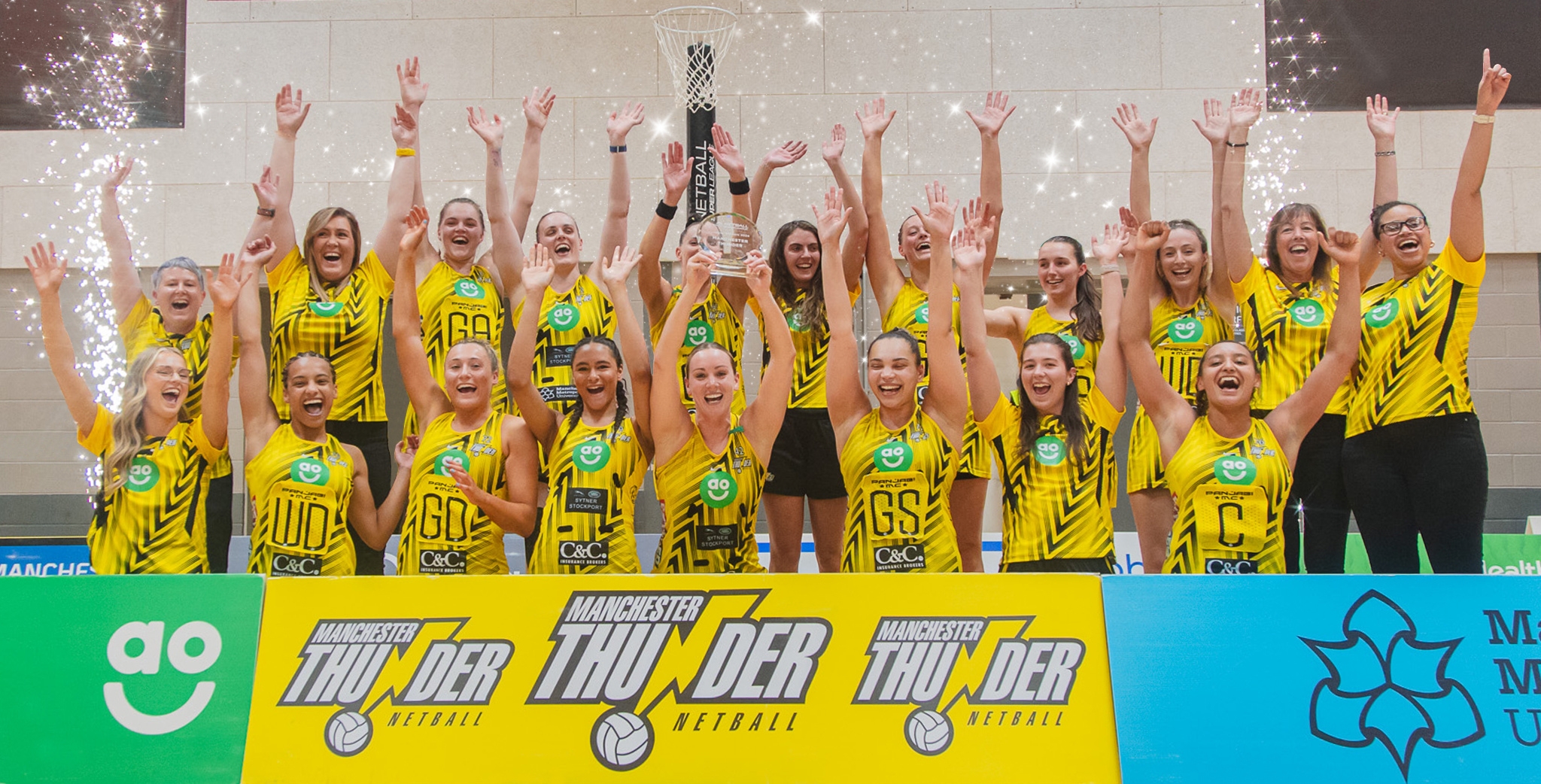 Manchester Thunder Netball League Winners 2024