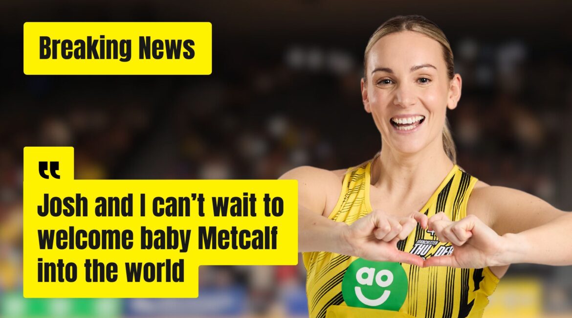 Natalie Metcalf announces her pregnancy